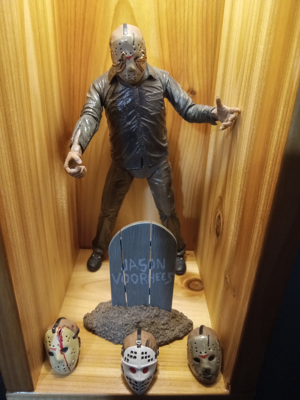 Jason Voorhees Collectible Light Box (Cedar Box)